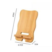 Bracket Support Desktop Phone Holder Wooden Lazy Bracket Mobile Phone Stand  For Home/Office S-style2
