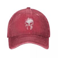 2026 Spartan Sparta Warrior Baseball Cap Retro Distressed For Men Women Running Golf Adjustable Fit Hats Cap Adjustable&>8Y pink