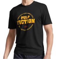 New Pulp Fiction Title Active Logo T-Shirt Funny Size S to 5XL 2XL
