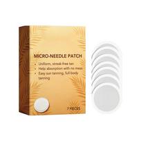 Micro Needle Patch for Even Absorption Uniform Application for Skin Care and Tanning Seven Piece Set for Body Use One Size ruda