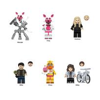 NAUJAS FNAF Nights Žaidimo Figūrėlės Mini Figūrėlės Statybiniai Blokeliai Skeletas Thriller Žaislai dovana vaikams žaislai pelėsis karalius