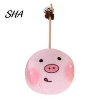 Gall Fruit Cat Toy Catnip Ball for Cats, Cartoon Plush Kick with Bell, Natural Silver Durable Vine Filling Interactive Play, Stress Relief Self-Play rožinė