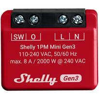 Shelly 1pm mini gen3 1-kanałowy moduł z pomiarem mocy
