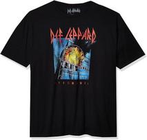 Def Leppard TShirt Def Leppard Union Jack Pyrounisexia New M