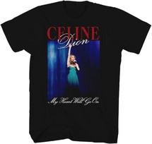 Celine Dion Tshirt Titanic Soundtrack Album My Heart Will Go On New M