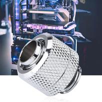 2PCS G1/4 Thread Water Cooling Fitting Two Touch Design Tube Connector  Soft Tubing System 2PCS sidabras
