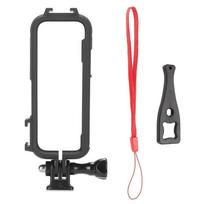 Black Protective Case Shockproof Camera Rig for Insta360 ONE X3 Camera Camera Protection for X3