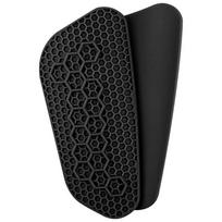 1 Pair Lightweight Silicone Football Shin Pad Wear-resistant Football Protectors Pad  Women juoda