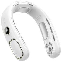Portable Air Conditioner Lightweight Wearable Fan for Adults and Kids Miniature Rechargeable Hanging Necks Cooling Fan  White rožinė