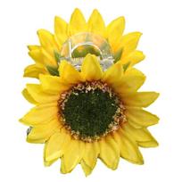 Fashionable Valentine's Day Hair Barrettes Unique Sunflower Clamp Hairpin Hair Clip Stylish Hair Accessory Casual Use geltona
