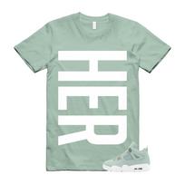 4 Seafoam Green White Sail T Shirt Match HER VERT 3XL