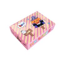 Halloween DIY Surprise Draw Box - Empty Cardboard Box for Party Favors, Candy rožinė