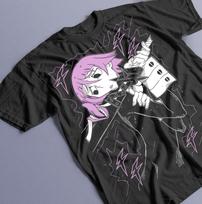 Anime Crona Soul Eater T-Shirt, Unisex Tee, Gift for Anime Fans, Japanese Manga Shirt, Graphic Print Apparel XL