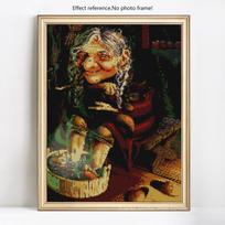 5D „pasidaryk pats“ deimantinis paveikslas Animacinių filmų deimantų siuvinėjimas Išpardavimas Siuvinėjimas kryželiu 20X30CM
