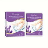 5 Pairs of Lavender Foot Masks To Nourish Foot Skin, Improve Dryness and Roughness, and Create Smooth and Tender Feet