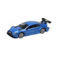 1/64 mastelio RS5 DTM lenktyninio automobilio miniatiūrinis modelis CCA MSZ 3  cinko lydinio žaislinis automobilis transporto priemonė laisvais ratais lieto metalo kolekcija dovana vaikams mėlyna