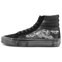 Vans Concepts X  Sk8-Hi Durable High-Top Skate Shoes Unisex Sneakers Black Gray VN0A4BVBY451 45