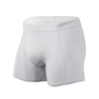 Vyriškos boksininkų kelnaitės, vidutinio aukščio, su elastine juosta, U formos iškyša, šortai, apatiniai, vienspalvės, kvėpuojančios, slim fit dizainas, kelnaitės XL balta