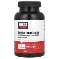 Force Factor, bovine colostrum, immunoglobulin and lactoferrin, 500 mg, 120 capsules