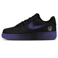 Nike Air Force 1 Sintetinės odos Neslystantis Padidinantis aukštį Vidutinio aukščio Viršutinė dalis Vintažiniai Krepšinio Batai Unisex Juodi CW2288-001(Team731-) 40 black