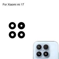 Xiaomi mi 17 Atsarginis galinės kameros lęšio stiklas Xiaomi mi17 stiklinio lęšio dalims black