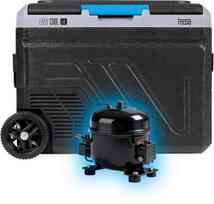 Automobilinis šaldytuvas Kompresorinis kelioninis šaldytuvas Teesa TSA6005 50 l, 12/24 V ir 230 V, šaldymas
