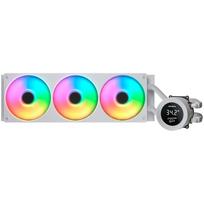 Cougar poseidon vistek argb 360 aio liquid watercooling - white