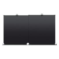 Suction Cup Auto Front Windshield Sun Visor Retractable Sun Protection Cover Car Sunshade Black
