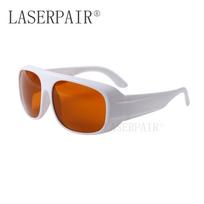 532nm&1064nm Laser Eye Protection Goggles for Q Switched ND YAG Laser safety glasses oranžinė