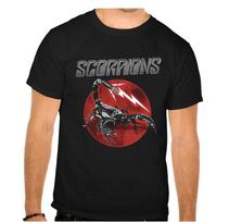 SCORPIONS Rock Metal Rules Black Music TShirt 938 2XL