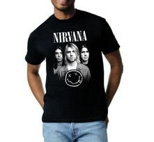 Nirvana Black Ultra Cotton TShirt  Alternative Rock Music Festival tee gift XL