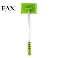 Invisible Glass Atomization Remover Window Squeegee Cleaner Mop Long Handle Windshield Cleaning Tool Fish Tank Microfiber Wiper Auto Inside žalia