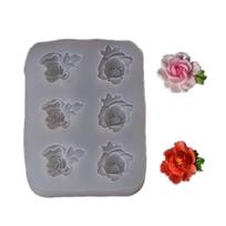 Floral Silicone Mold For Edible Decorations Resin Jewelry Making Sunflowers Flowers Crafting Tool