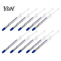 Compound Paste 10Pcs Thermal Greases Conductive Grease Silicone for Cooler