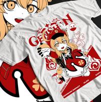 Arataki Itto Genshin Impact Japan Aesthetic Anime Japanese Vaporwave Genshin Impact Raiden Shogun Gaming T-Shirt, Anime Waifu Shirt 4XL
