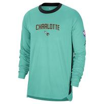 Nike NBA T Shirts Men's Blue Crew Neck Moderate FZ0085-356 S