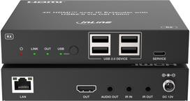 Przełącznik Altusen InLine® KVM Extender over IP, HDMI 4K/60Hz, 100m, Set | 4043718348800 | 4043718348800