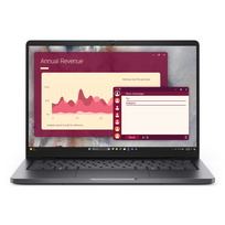 Laptop DELL PRO 14 PC14250, Intel I5-120U, 16GB RAM, 512GB SSD, 14-inch, Windows 11 Pro