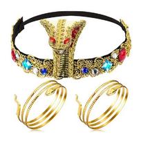 Cosplay Snakes Tassel Headband for Girls Women Hydra Halloween Headwear