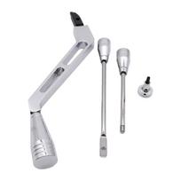 Auto Replacement Column Shifter Lever Turn Signal Hazard Boots Tilt Kits Fit for 1967-1994 Column with Flasher Knob 1