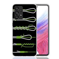 Karpinės meškerės kabliuko dėklas telefonui Samsung Galaxy A17 A16 A15 A14 A13 A57 A56 A55 A54 A53 A37 A36 A35 A34 A33 A26 A25 A24 Samsung A05S