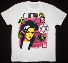 Rožės Kultūros Klubas Boy George Marškinėliai Klasikiniai Balti Unisex S-5XL Unisex Marškinėliai L pink