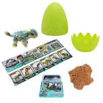 Slaimo kiaušinis su dinozauro figūrėle Jurassic Flocked Hatchlings