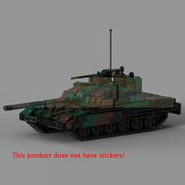 T-72M2 Moderna Military Tanks Model MOC Building Bricks War Equipment Modular Technology Gifts Holiday Assemble Children Toys