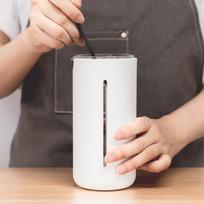 Timemore Small U French Press 450ml, Pour-Over Coffee Maker, Glass Coffee Filter Cup, French Press
