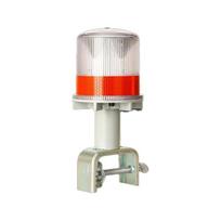 Industrial Grade Flashing Lamp Solar Powered LED Warning Lights Safe Strobe Lights  Car raudona