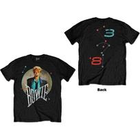 David Bowie Circle Scream Merchandise TShirt Black New M