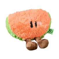 Eco-Friendly Catnip Plush Toy Chew Resistant Fruit Shapes for Boredom Relief and Self-Play (as the picture,Pet toys)
