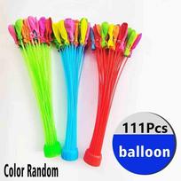 Fast Water Filling Balloon Water Balloon Bombs Summer Entertainment Children's Beach Toys Water Bomb Festivals Party Water Balloon 111Pcs