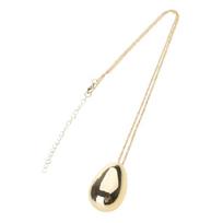 Dainty Necklace with Eggs Shaped Waterdrop Pendant Sophisticated Clavicle Chain Stylish Neck Chain Adornment M